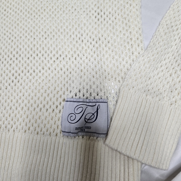 TAYLOR SWIFT 1989 Taylor's Version open knit cream unisex sweater M - Picture 9 of 12